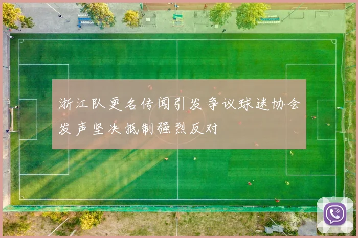 浙江队更名传闻引发争议球迷协会发声坚决抵制强烈反对